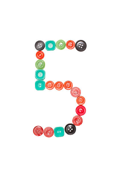 istock five number made of colors buttons 510489734