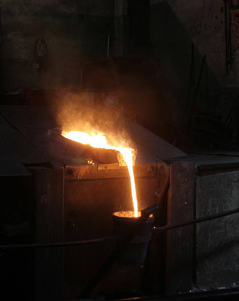 istock Liquid Molten Steel Industry 510490022