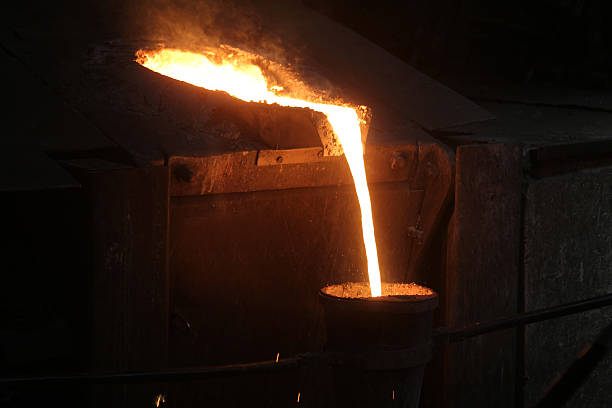 istock Liquid Molten Steel Industry 510490028