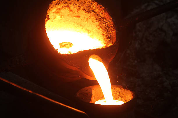 istock Liquid Molten Steel Industry 510490042