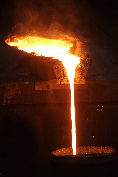 istock Liquid Molten Steel Industry 510490050