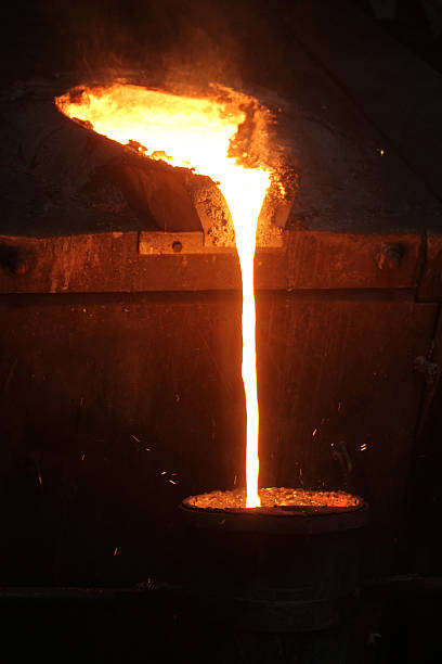 istock Liquid Molten Steel Industry 510490052