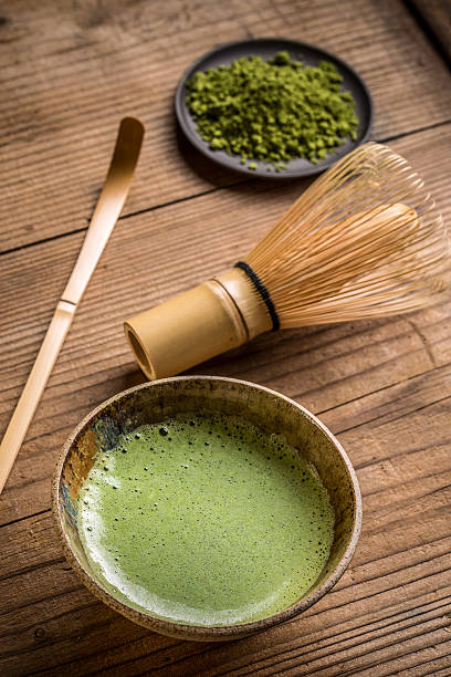 istock Green tea in bowl 510492306