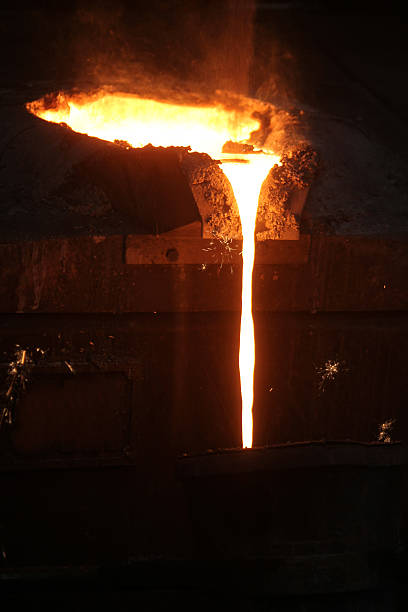 istock Liquid Molten Steel Industry 510492438