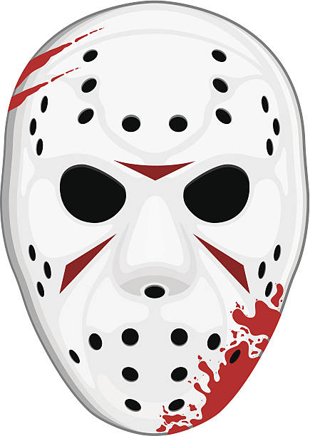 illustrations, cliparts, dessins animés et icônes de masque de hockey sur glace - hockey mask