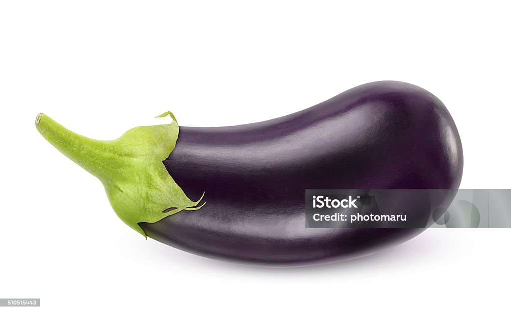 Eggplant isolated on white More like this: Eggplant Stock Photo