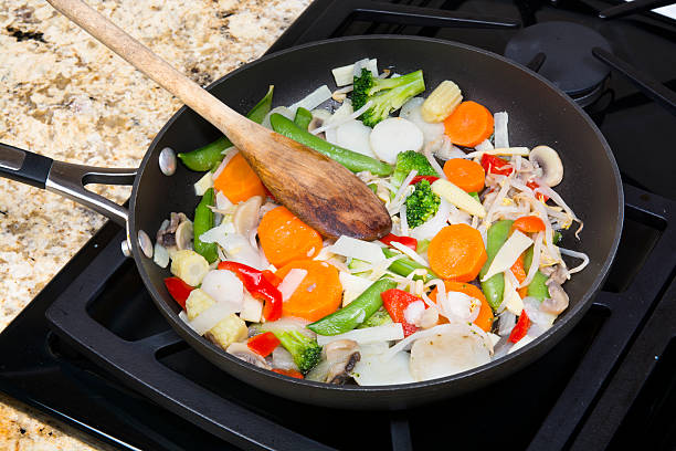 istock Simmering stir fry vegetables 510515601