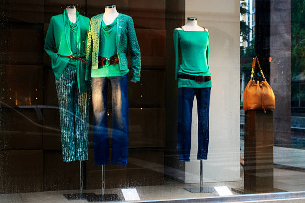 istock Shopping in raining Day. Color Image 510517723