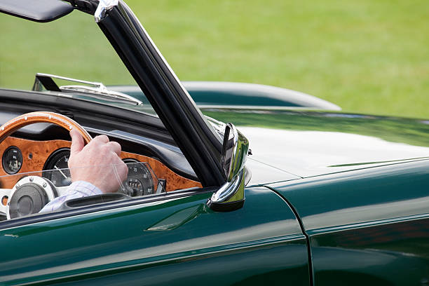 Driving a Classic Sports Car