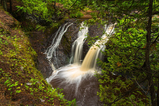 istock Waterfall in Northern Wisconsin 510533173