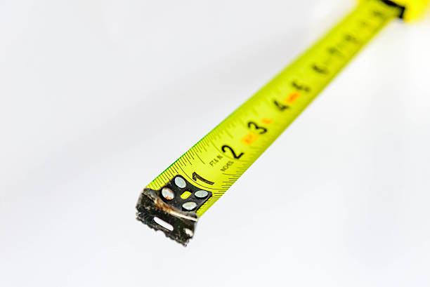 istock yellow extended tape measure 510537529