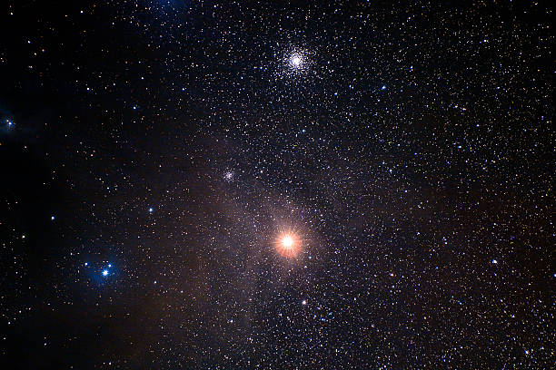 dusty région de antares - horsehead nebula photos et images de collection