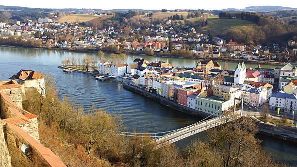 istock Picturesque panorama of Passau. Germany 510560812