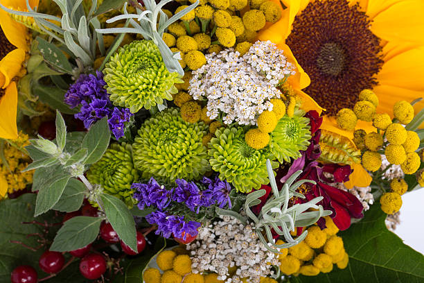 istock bouquets of flowers and herbs 510560950
