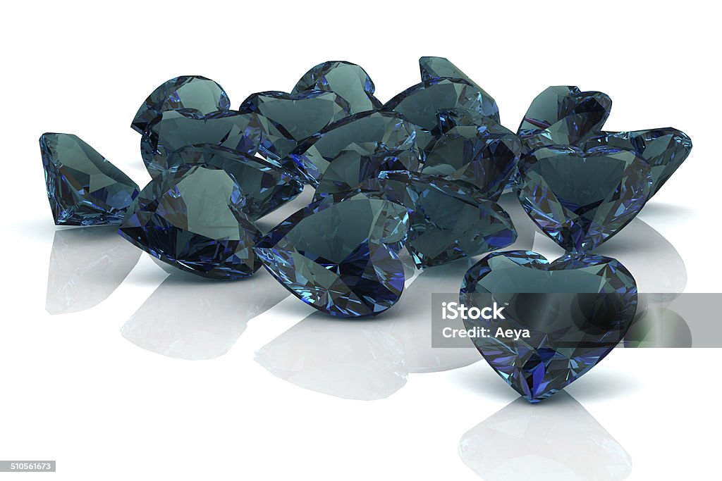 alexandrite (high resolution 3D image) Tanzanite Stock Photo