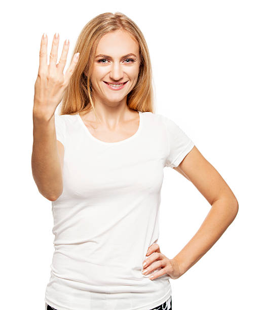 istock Woman at white background 510562409