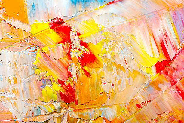 istock Abstract art background. Hand-painted background 510562985