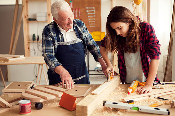 istock Grandpa's little heplper 510563650