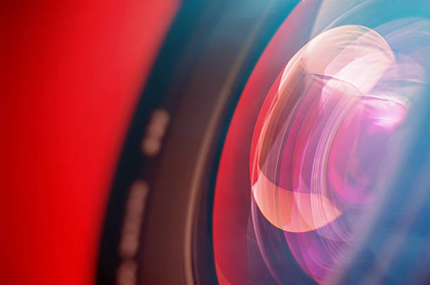 istock Close-up of camera lens 510564659