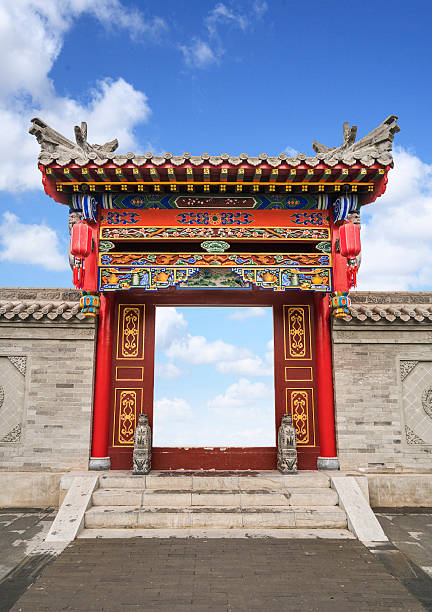 istock Ornate Narrow Passage in Forbidden City, Beijing 510565502