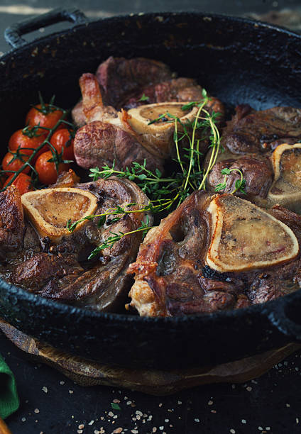 istock Ossobuco roasted in white wine and thyme 510566150