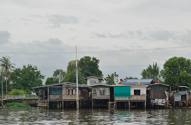 istock The riverfront house in Bangkok 510567469
