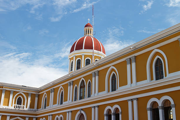 istock cathedral outdoors detail view on a sunny day, Granada, Nicaragua. 510567768