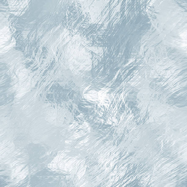 シームレスなアイステクスチャ、冬の背景 - ice crystal textured ice winter ストックフォトと画像