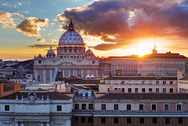 istock Rome, Vatican city at sunset 510569073