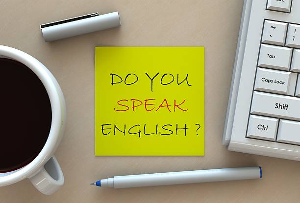 istock DO YOU SPEAK ENGLISH?, message on note paper 510569140