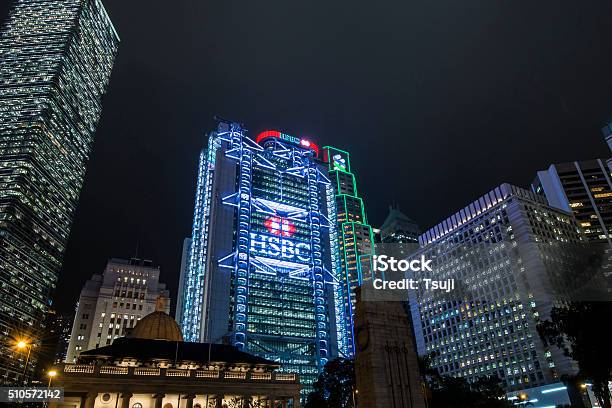 Kantor Pusat Hsbc Hong Kong Foto Stok - Unduh Gambar Sekarang - HSBC, Hong Kong, Distrik keuangan