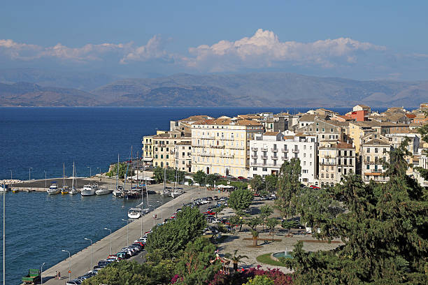 istock Old port Corfu town Greece 510572470