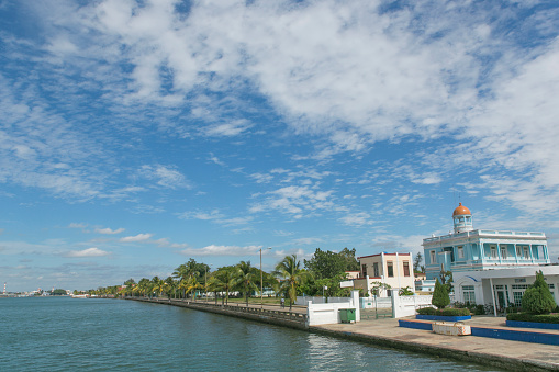 coast of cienfuegos town at cuba
