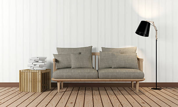 istock Room interior in minimalist style 510574332