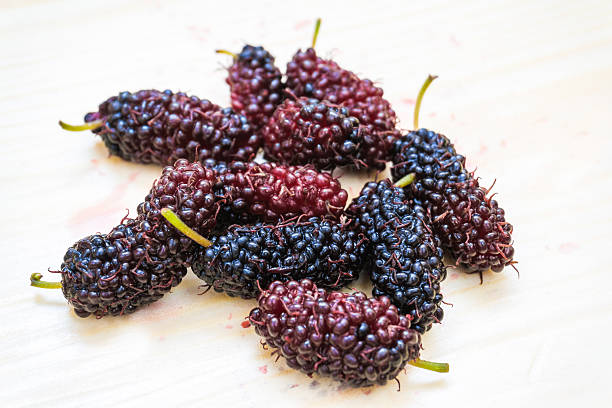 istock Fresh orgarnic mulberry 510577598