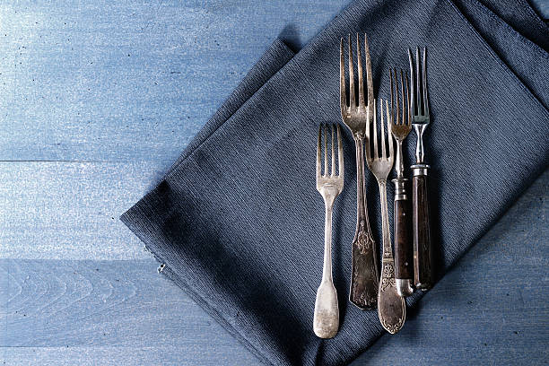 istock Set of Vintage forks 510578464