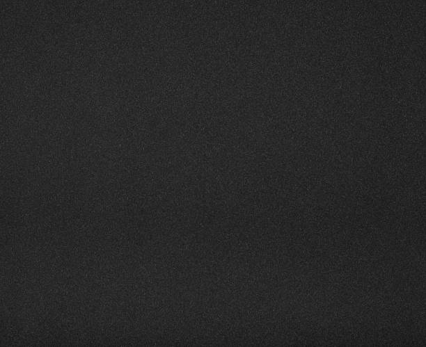 istock Highly detailed and empty black paper background. Horizontal 510583552