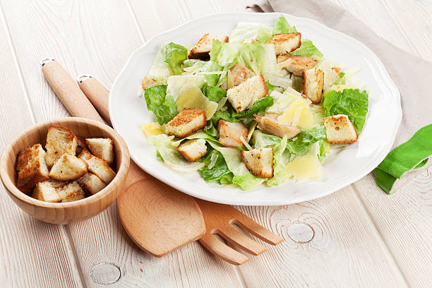 istock Fresh healthy caesar salad 510584316