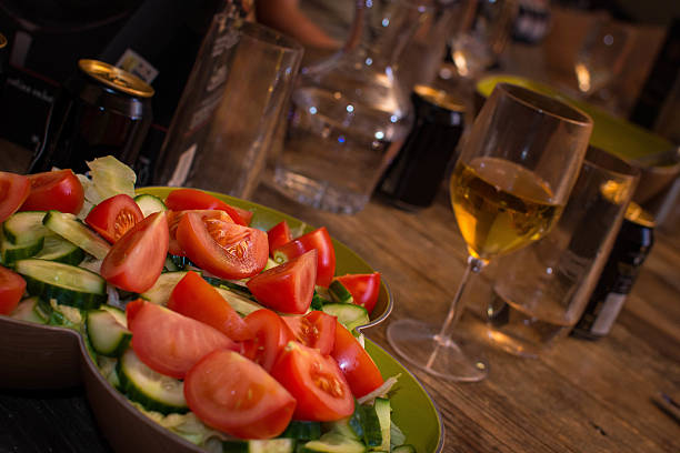 Tomato Salad bildbanksfoto