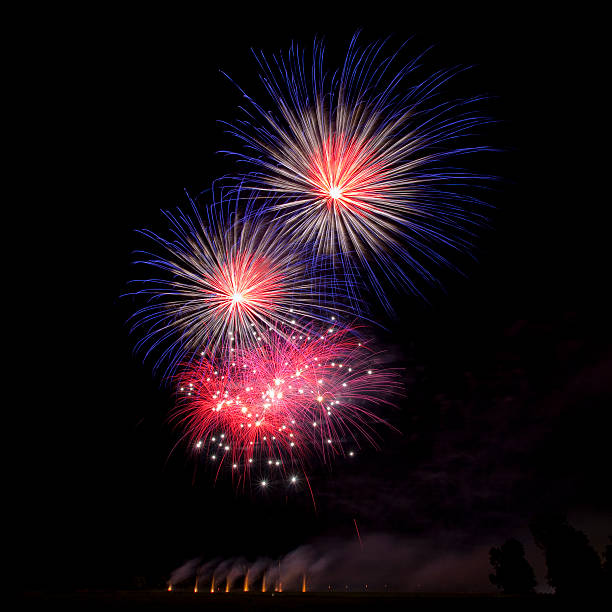 istock huge fireworks on black night sky 510585028
