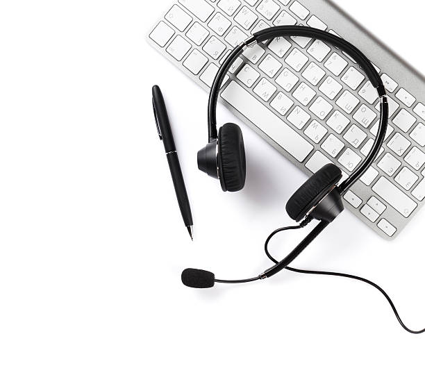 Headset, pen and keyboard