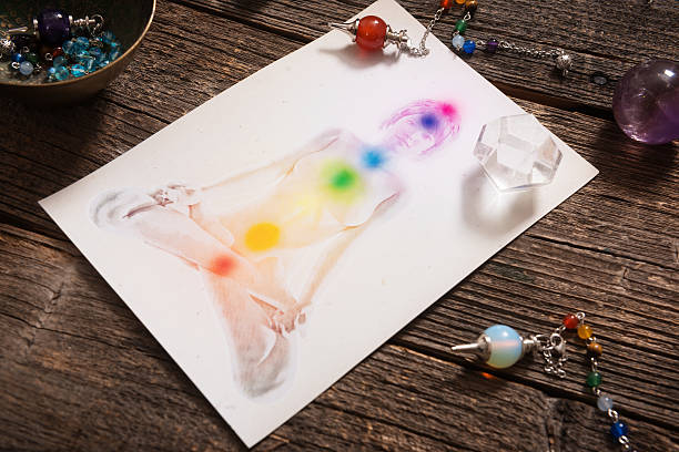 istock Chakras over a human body 510585806
