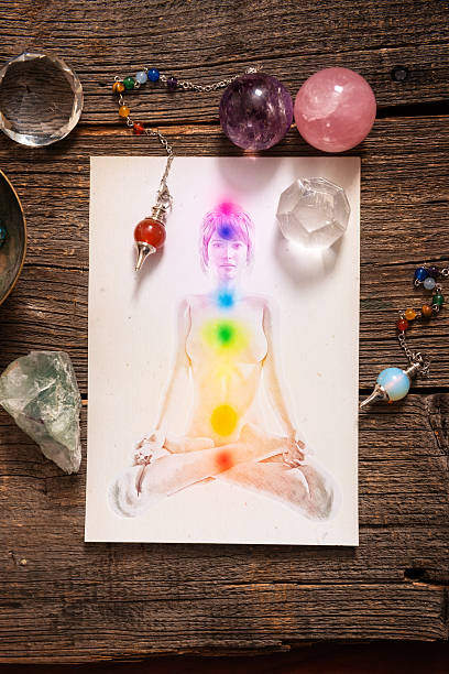 istock Chakras over a human body 510585930