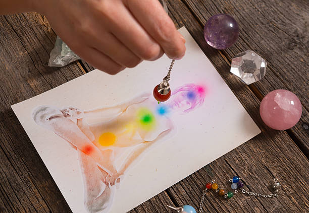 istock Chakras over a human body 510586042