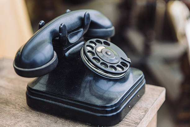 istock Old telephone 510586590