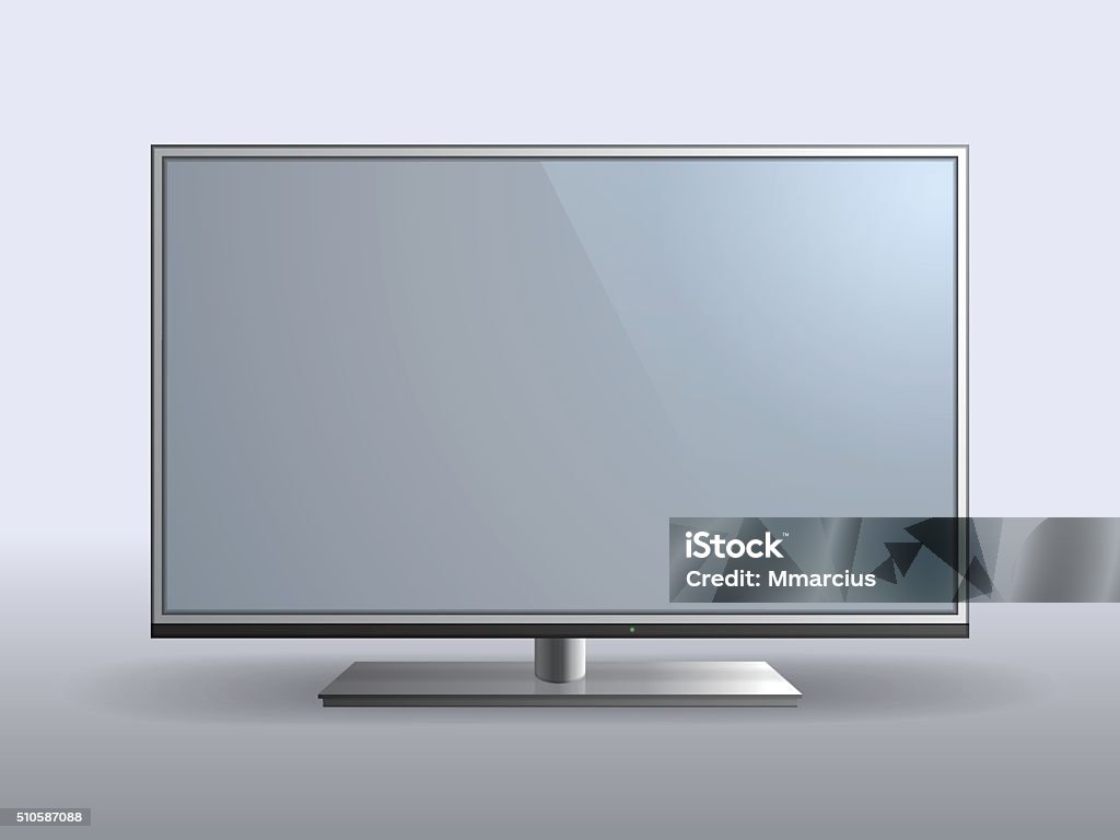 External Display Vector Image Vector Display Stock Illustration - Download Image Now - Black Color ...