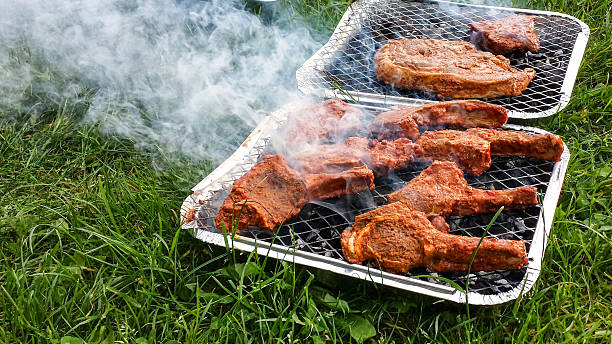 Meat BBQ stock photo