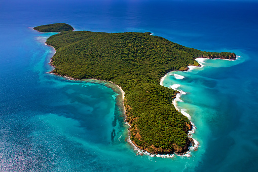 Cayo Luis Peña, formerly South West Key is a small, uninhabited island off the west coast of Culebra, an island municipality of Puerto Rico. The island is a nature reserve which forms part of the Culebra National Wildlife Refuge.