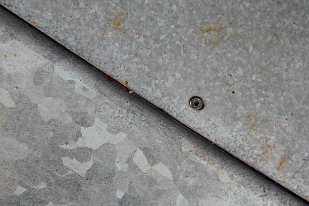 istock Screw metal flooring background 510610686