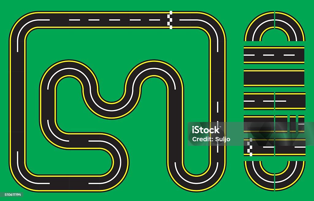 Courseplay Racetrack Pattern Racetrack Setup Stock Illustration - Download Image Now - Running Track ...